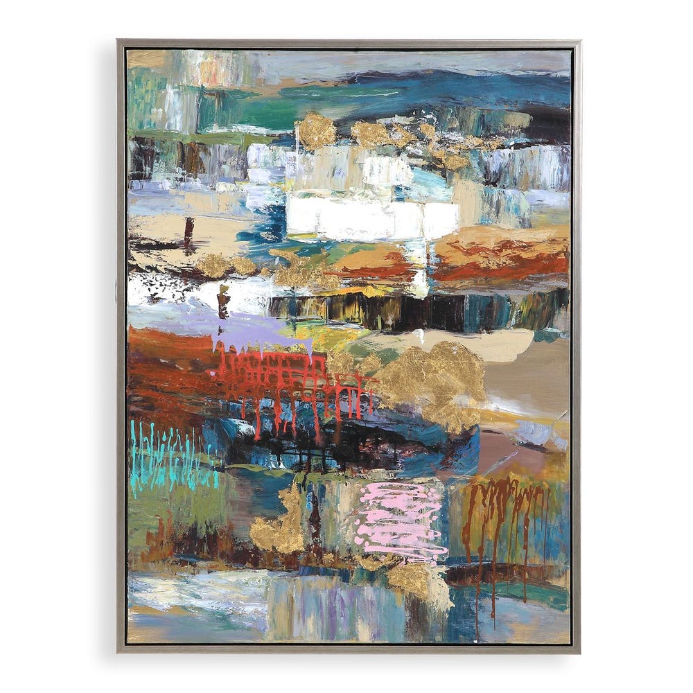 Uttermost Fiesta Hand Painted Canvas
