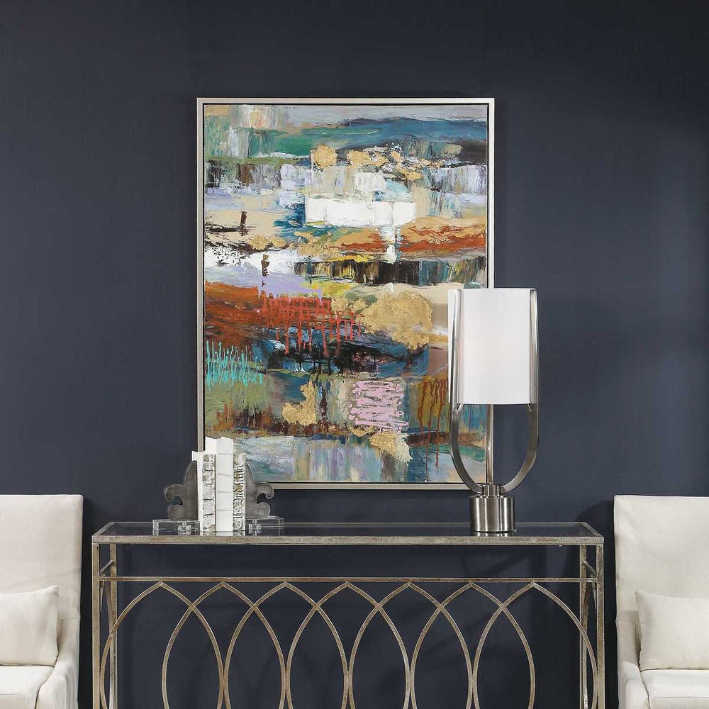 Uttermost Fiesta Hand Painted Canvas