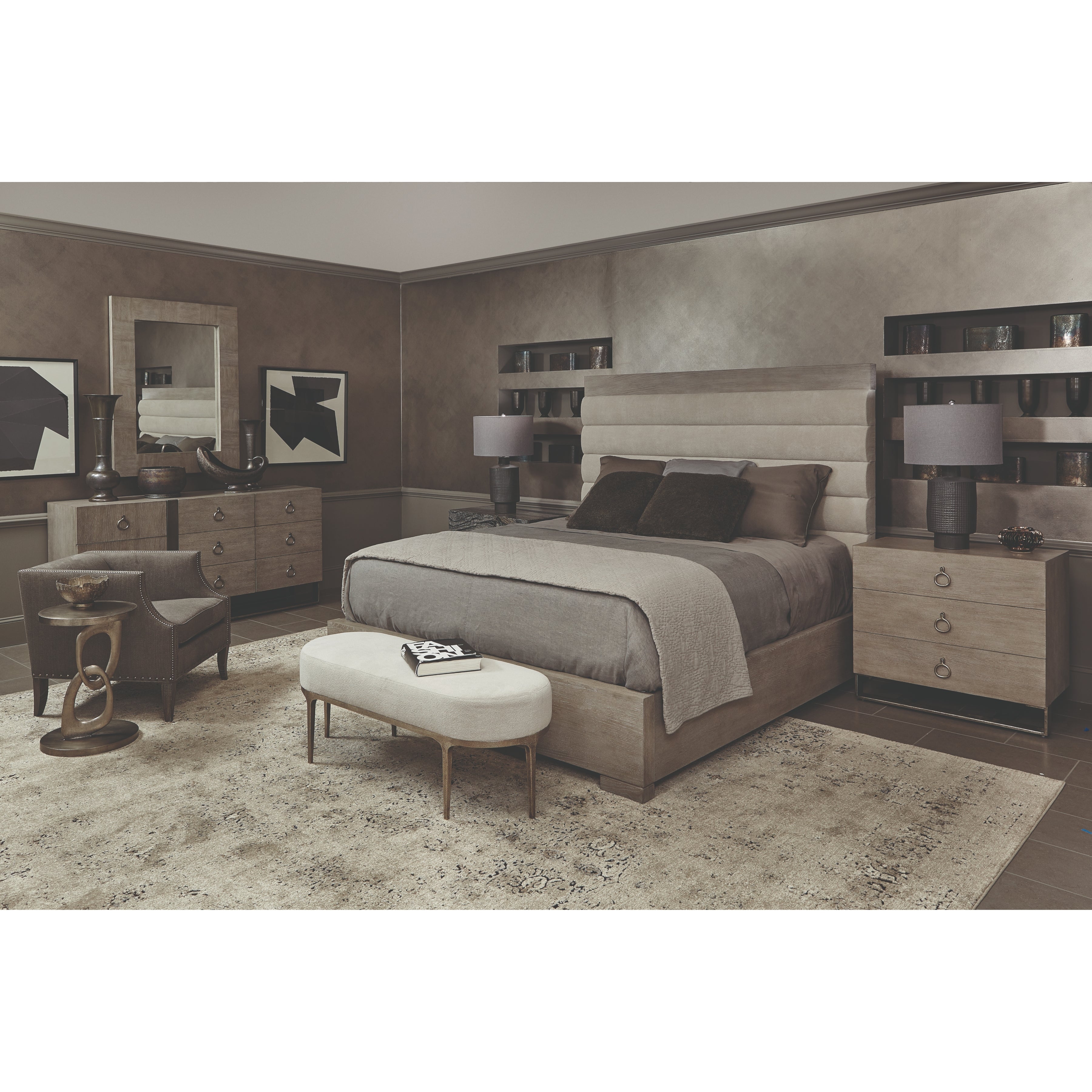 Linea 9 Drawer Dresser by Bernhardt