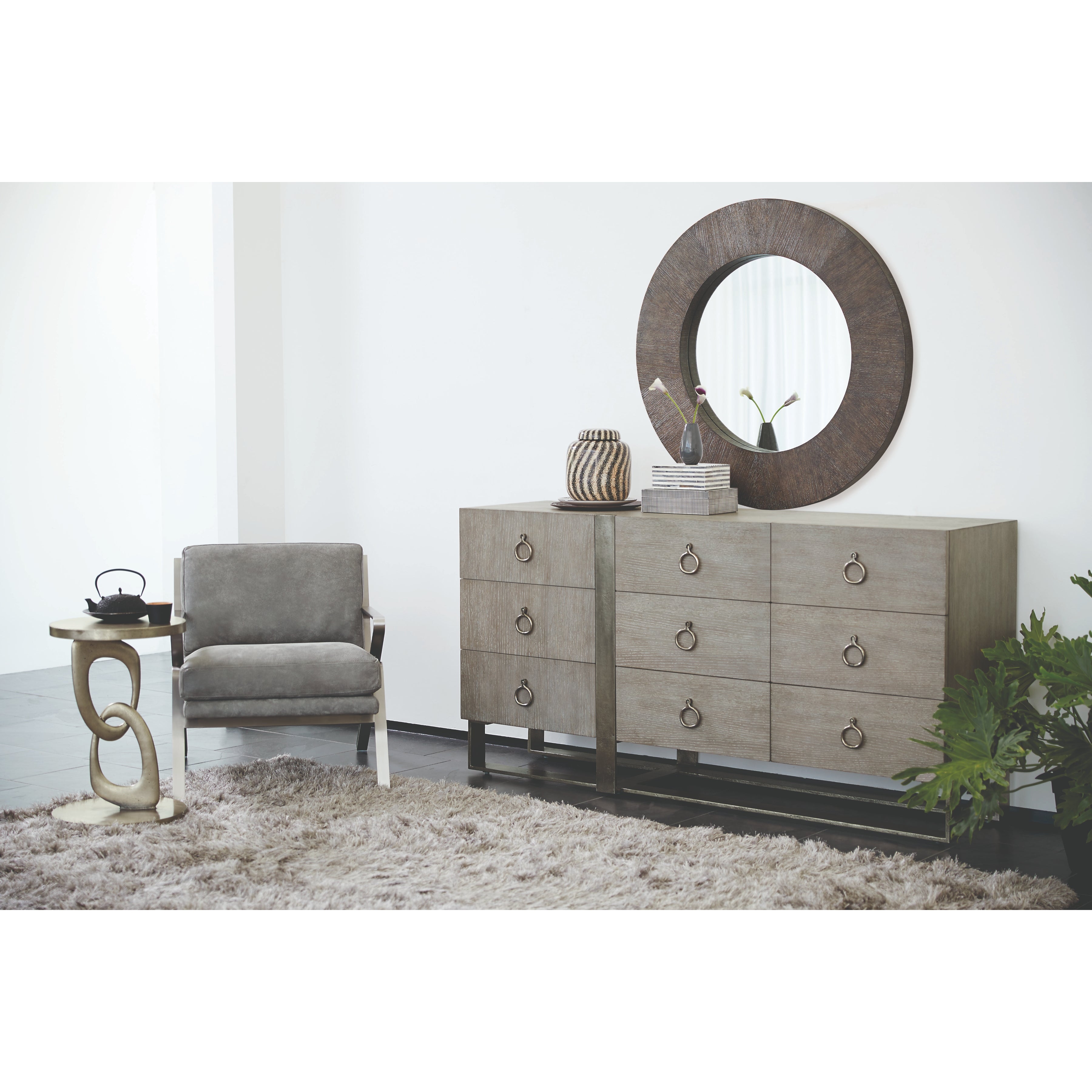 Linea 9 Drawer Dresser by Bernhardt