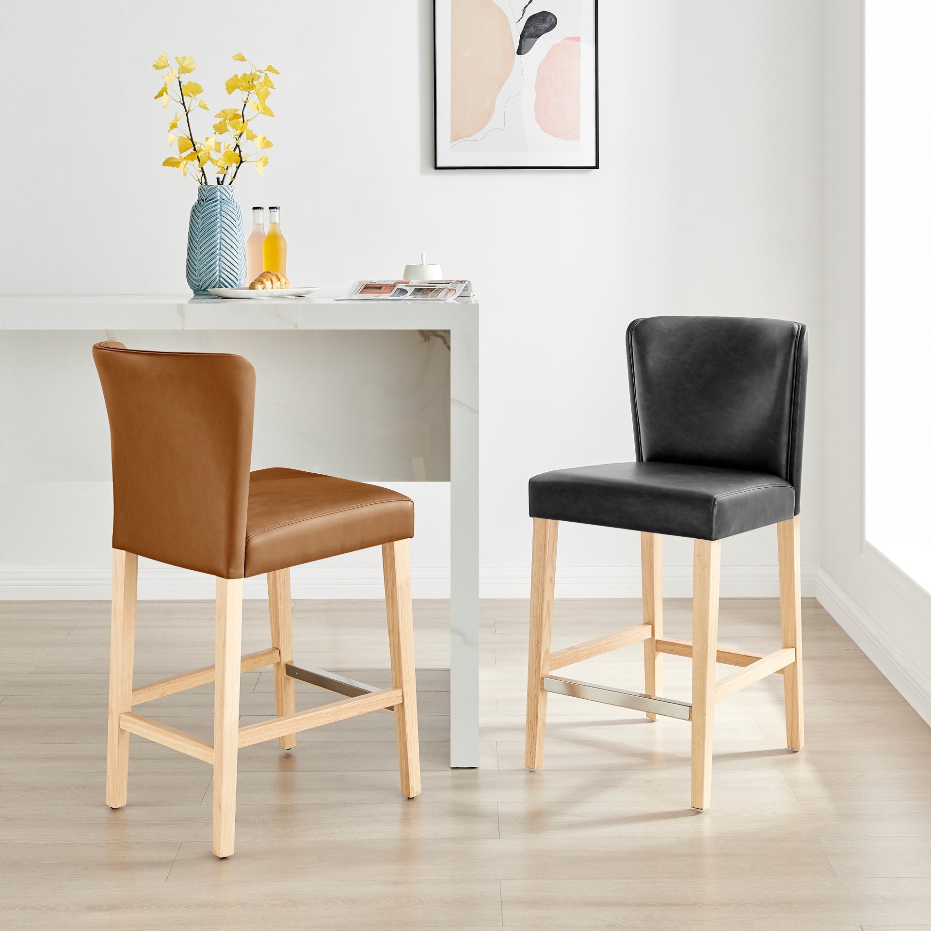 Albie KD PU Counter Stool Bar & Counter Stools NPD , Black Friday Sale NPD Furniture Sale, Old Bones Co, Mid Century Furniture Sale, Four Hands Furniture, Black Friday Sale Albie KD PU Counter Stool,Gus Sale, Perigold Albie KD PU Counter Stool Bar & Counter Stools Black Friday Sale , Perigold Sale Albie KD PU Counter Stool,Albie KD PU Counter Stool Lulu and Georgia, Burke Decor Sale Albie KD PU Counter Stool, www.oldbonesco.com