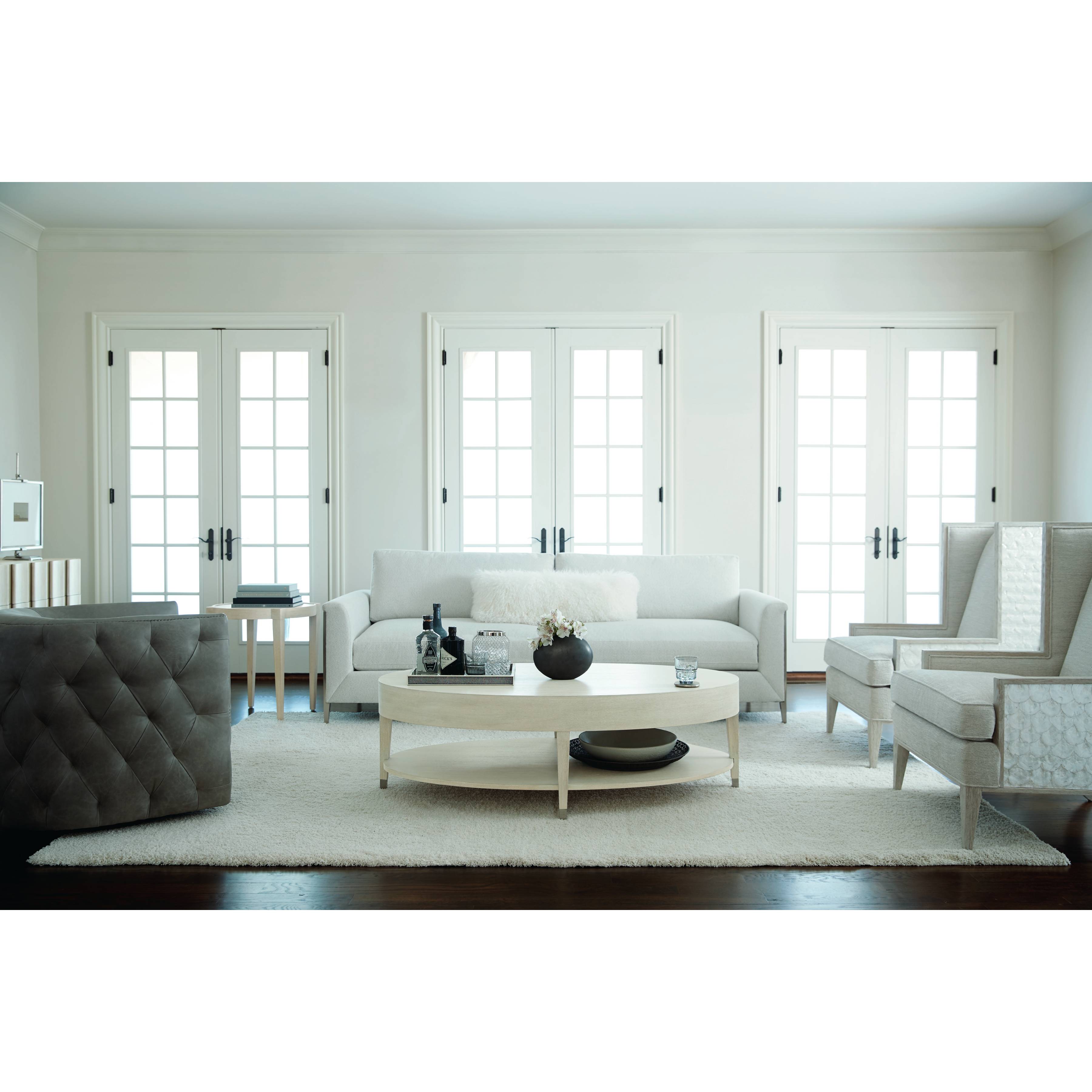 East Hampton Oval Cocktail Table by Bernhardt