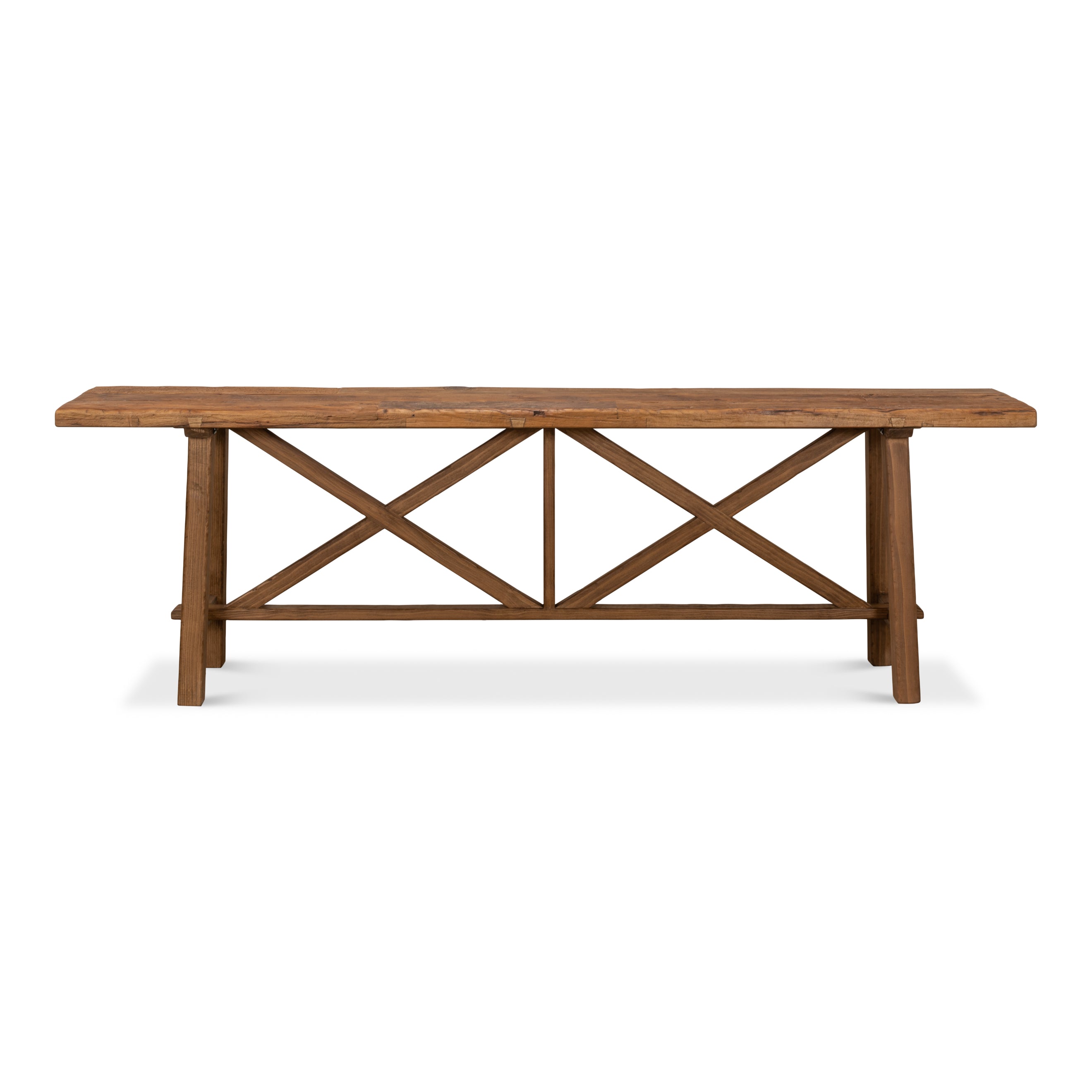 Double X Base Sofa Table
