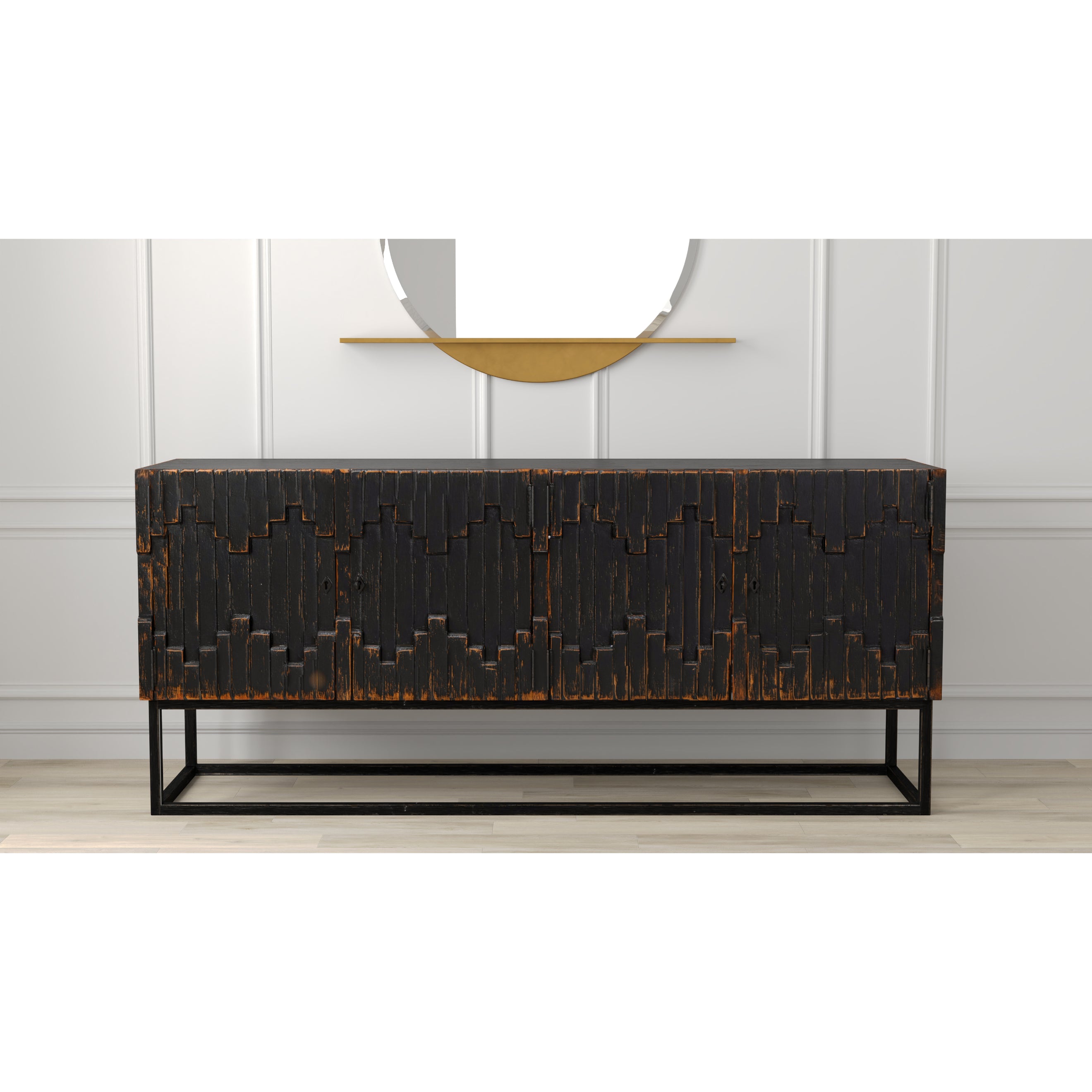 Aztec Sideboard - Black
