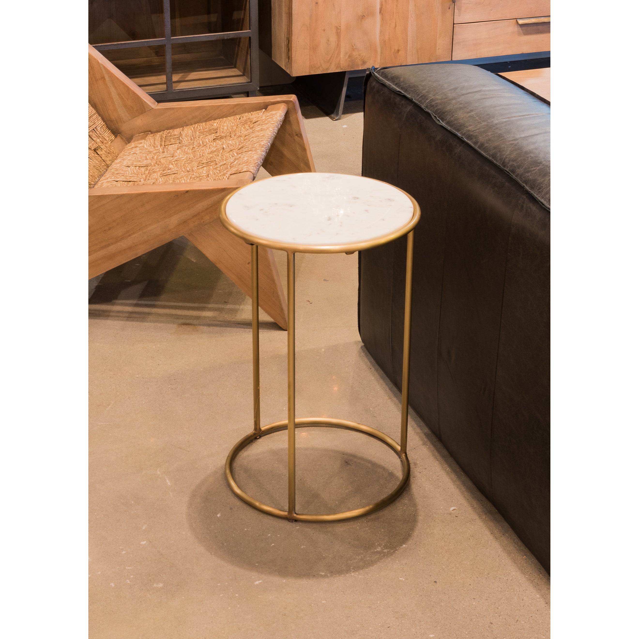 Side Table Marble Top
