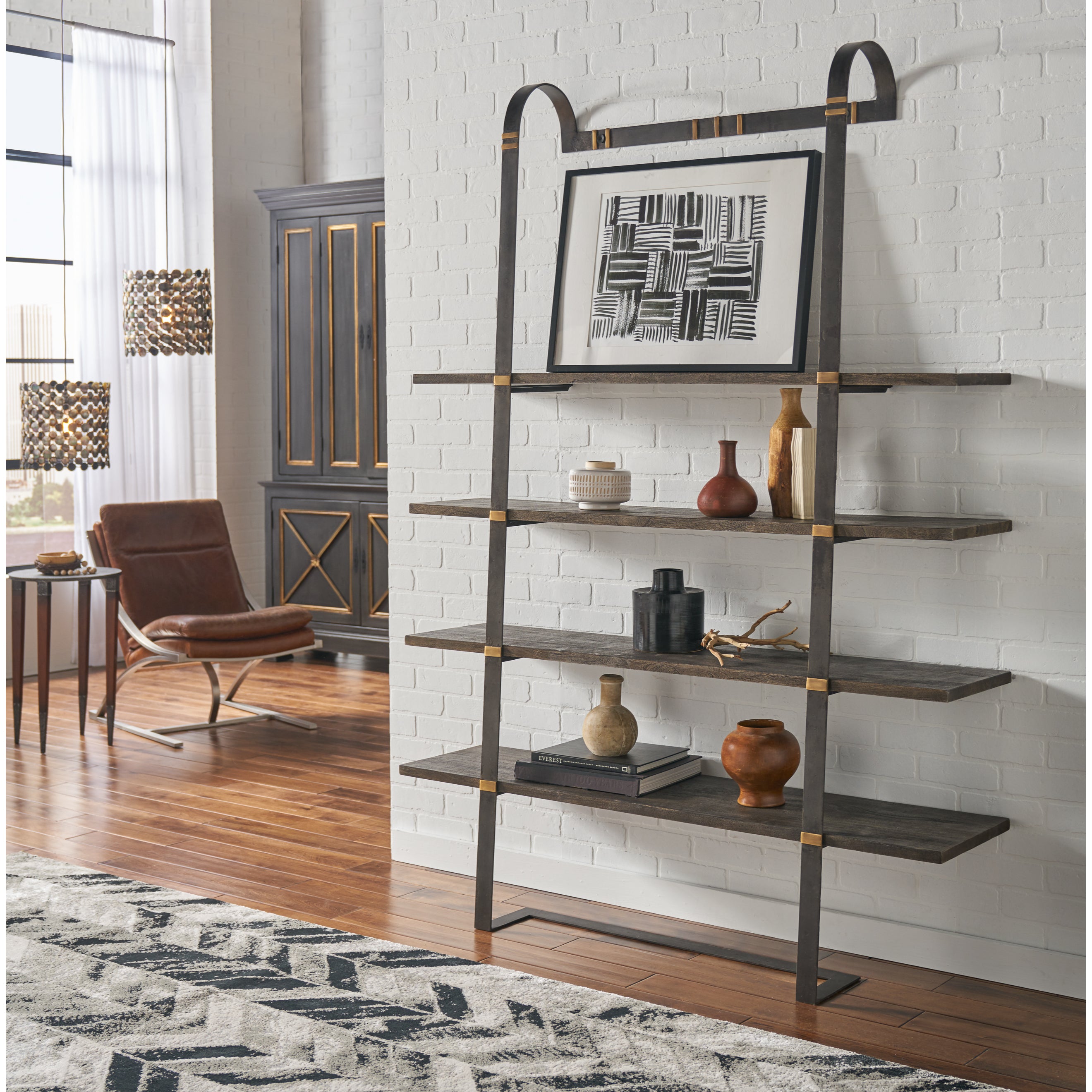 Painted Directoire Style Bookcase