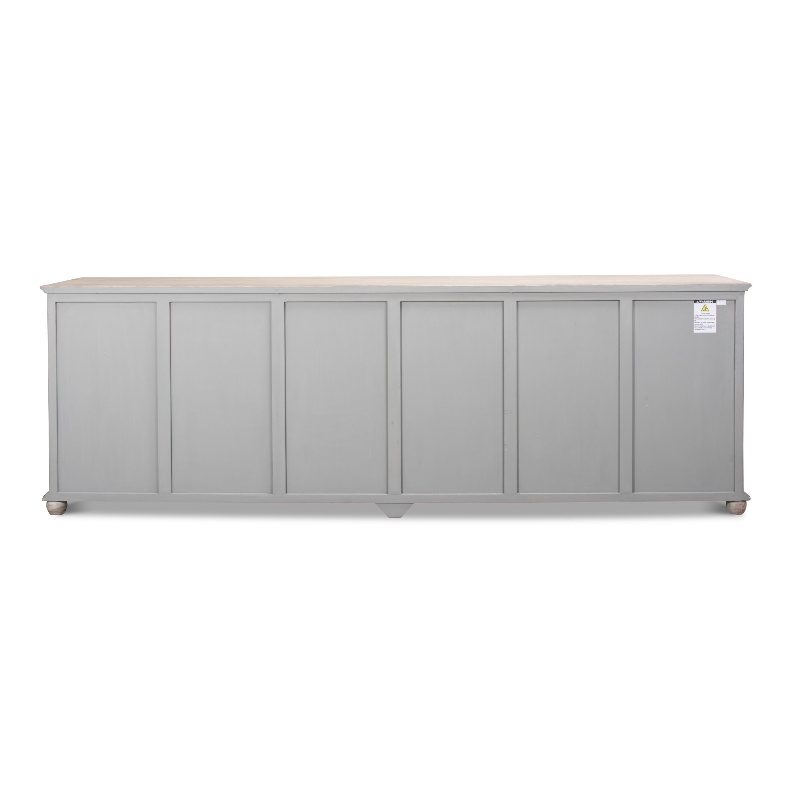 Six Diamonds Sideboard - French Gray