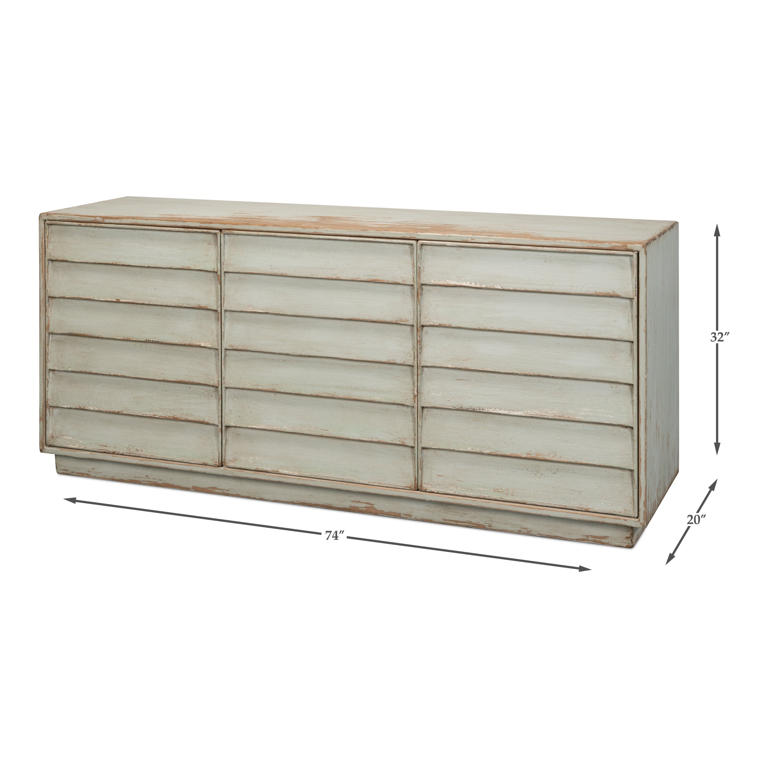 Louvered Sideboard