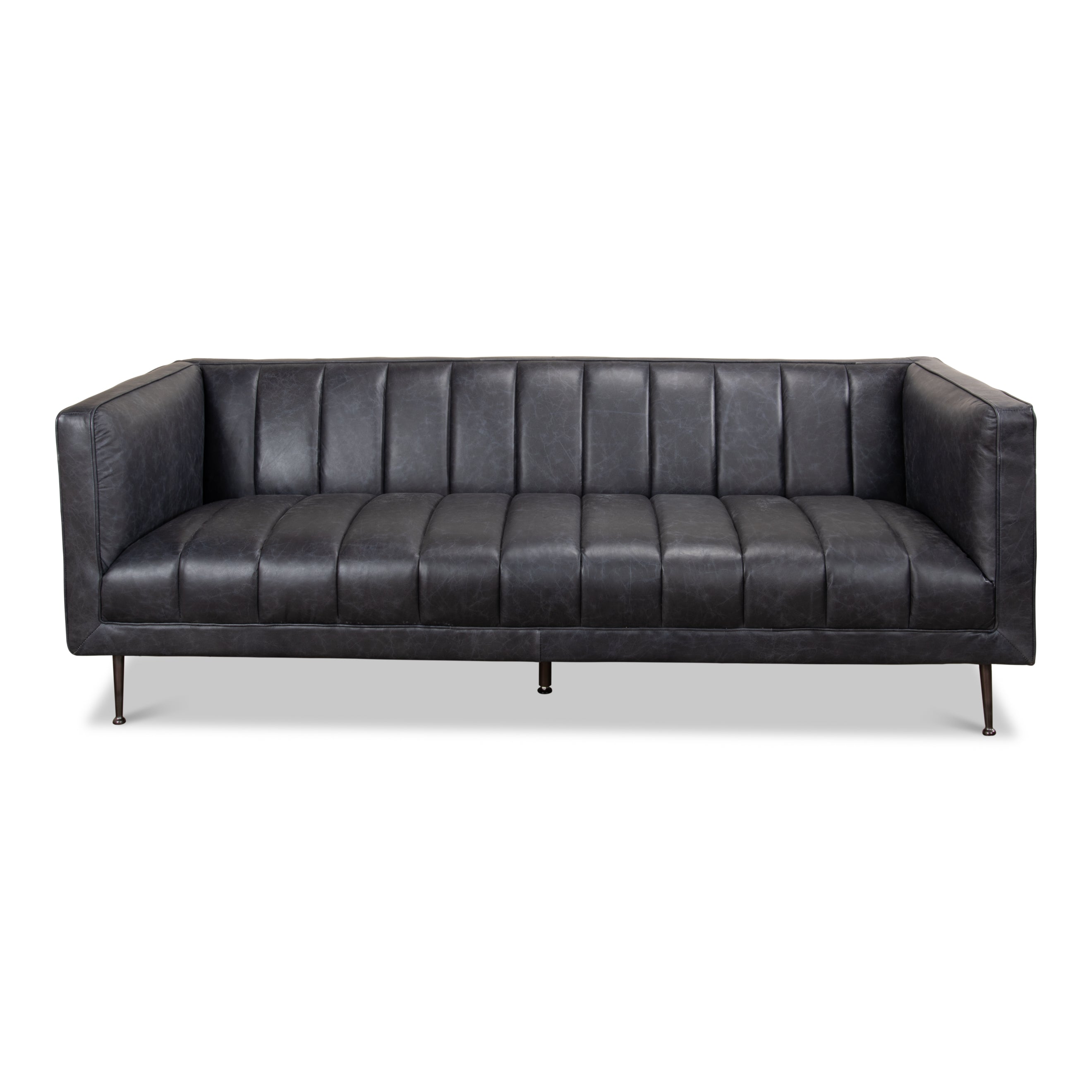 Lexington Sofa - Nottinghill Gray Leather