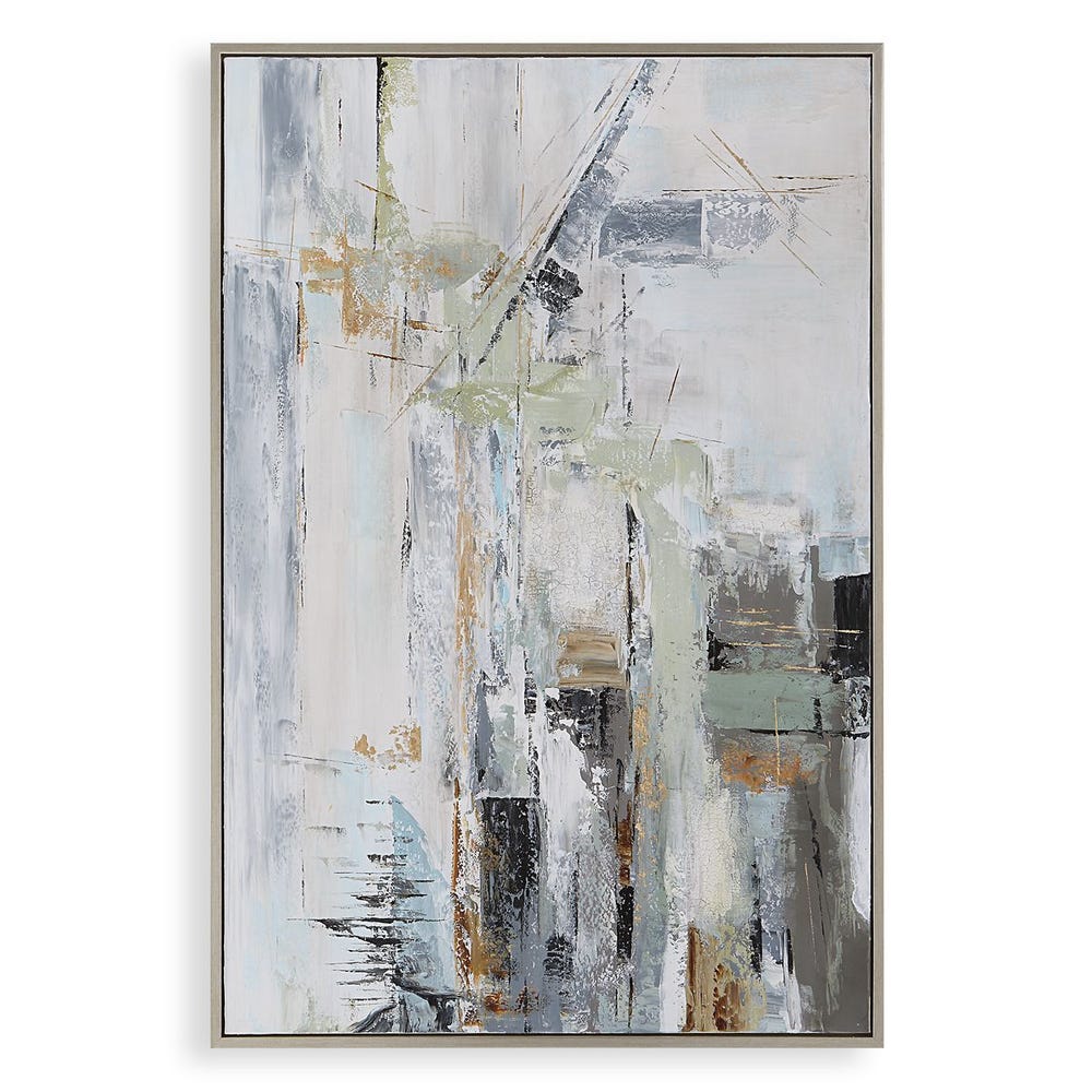 Uttermost Natural Springs Hand Painted Canvas Art