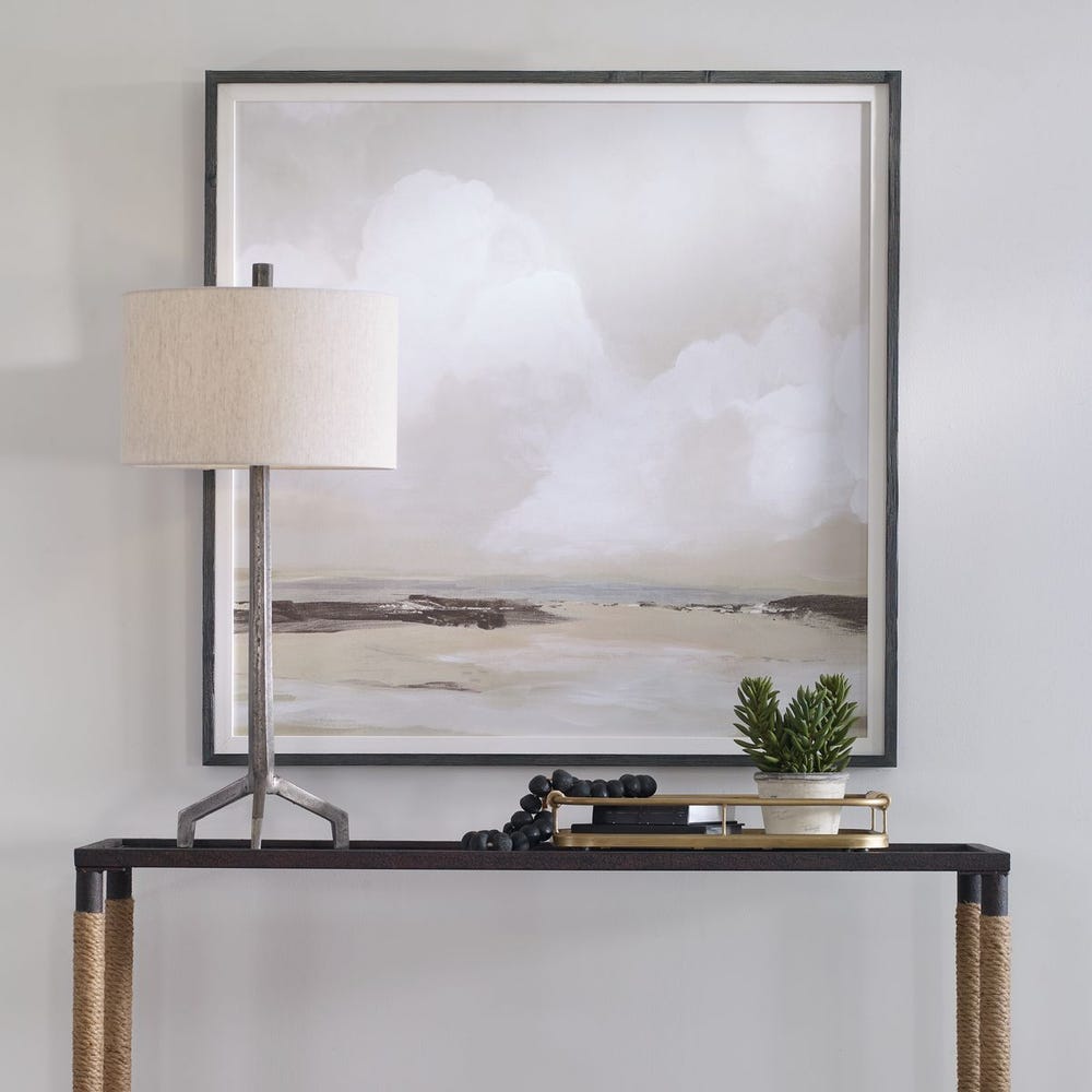Uttermost Soft Clouds Framed Print
