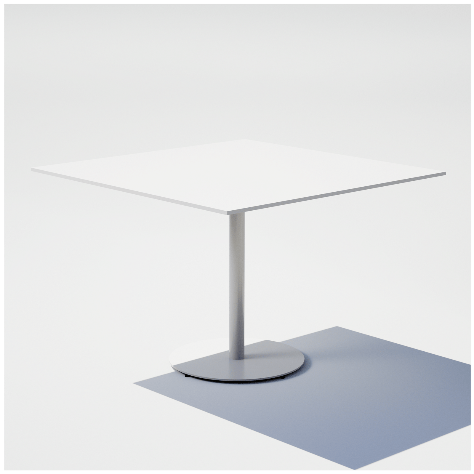 Pedestal Cafe Square Table