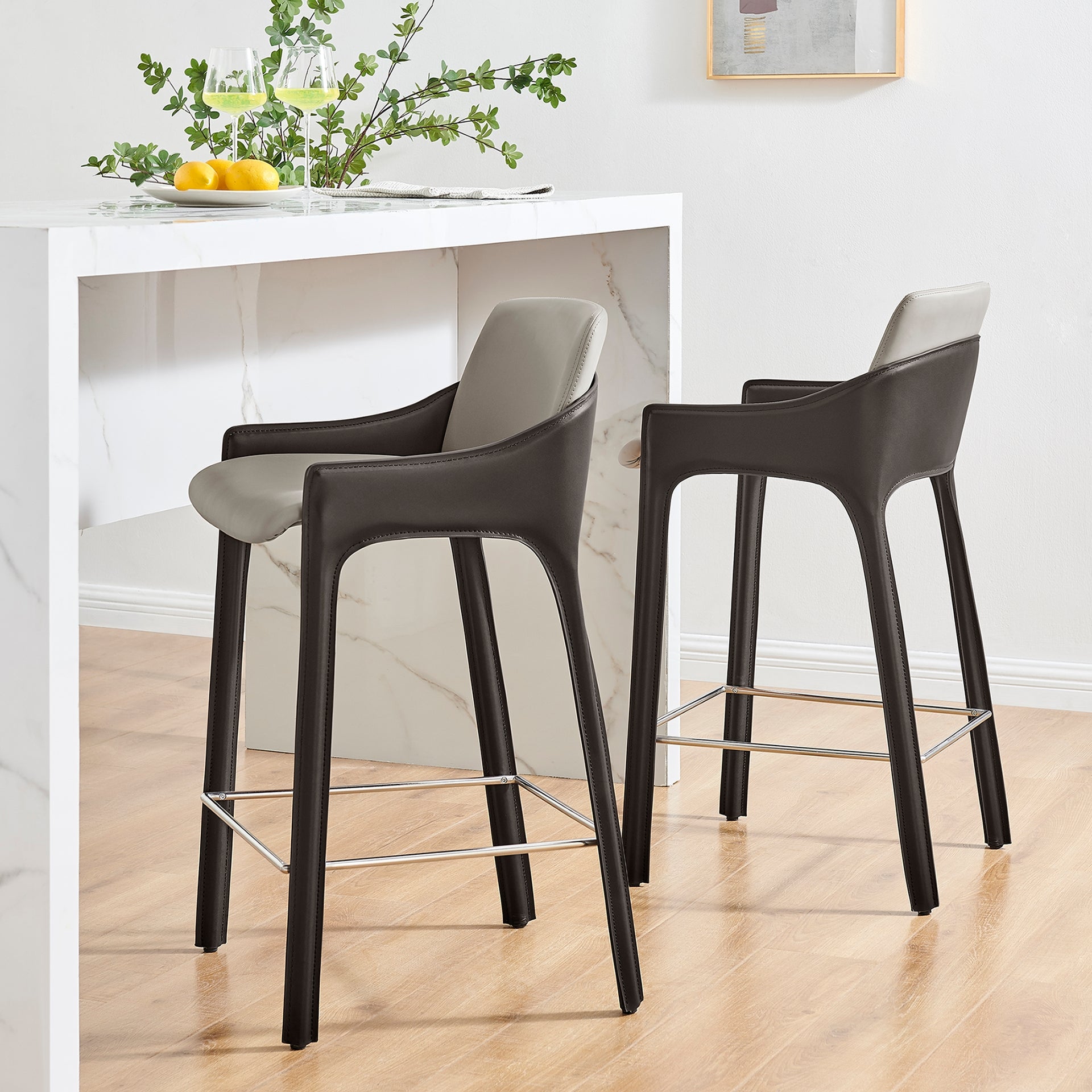 Stella Faux Leather Counter Stool - Set of 2 Bar & Counter Stools NPD , Black Friday Sale NPD Furniture Sale, Old Bones Co, Mid Century Furniture Sale, Four Hands Furniture, Black Friday Sale Stella Faux Leather Counter Stool - Set of 2,Gus Sale, Perigold Stella Faux Leather Counter Stool - Set of 2 Bar & Counter Stools Black Friday Sale , Perigold Sale Stella Faux Leather Counter Stool - Set of 2,Stella Faux Leather Counter Stool - Set of 2 Lulu and Georgia, Burke Decor Sale Stella Faux Leather Counter Sto