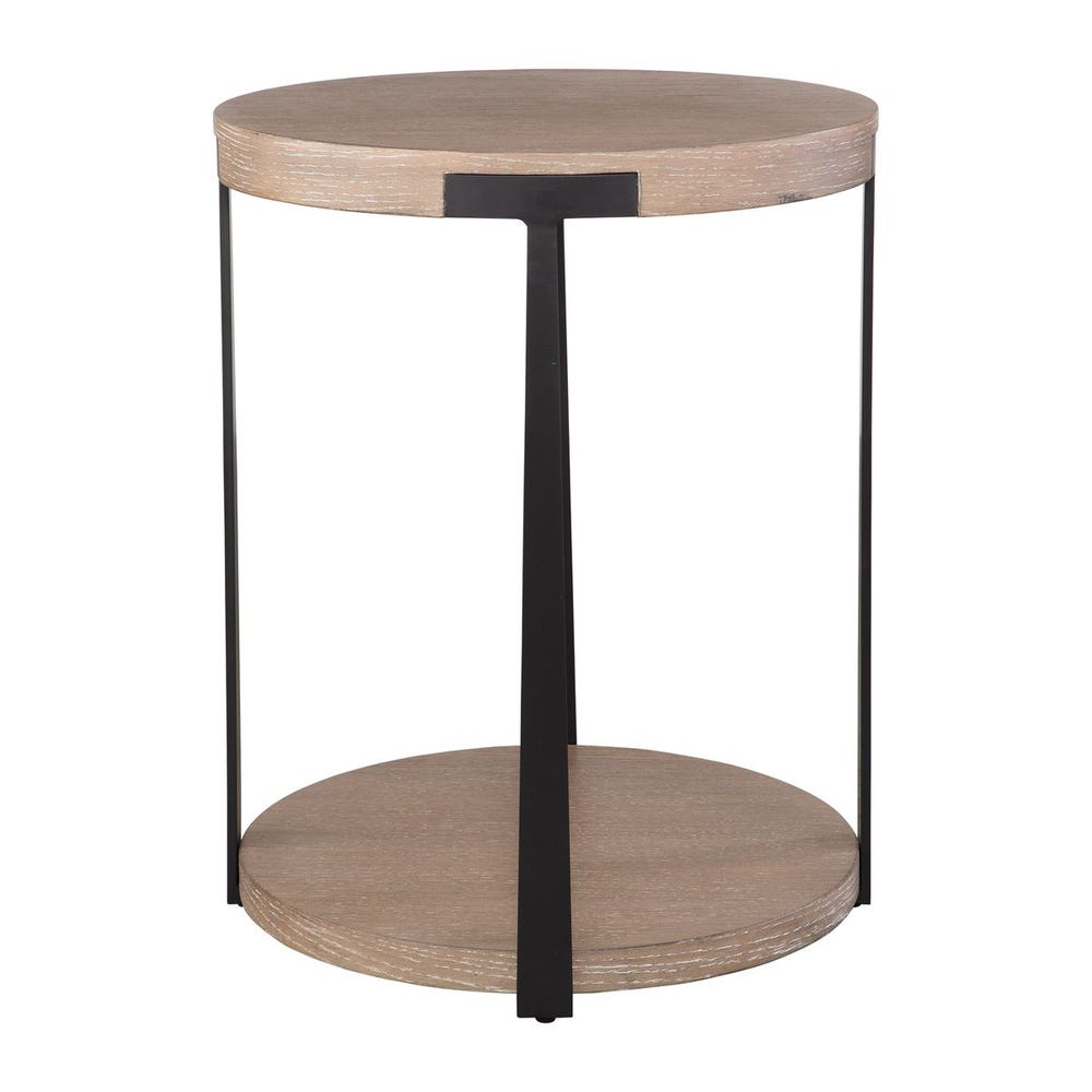 Uttermost Palisade Round Side Table