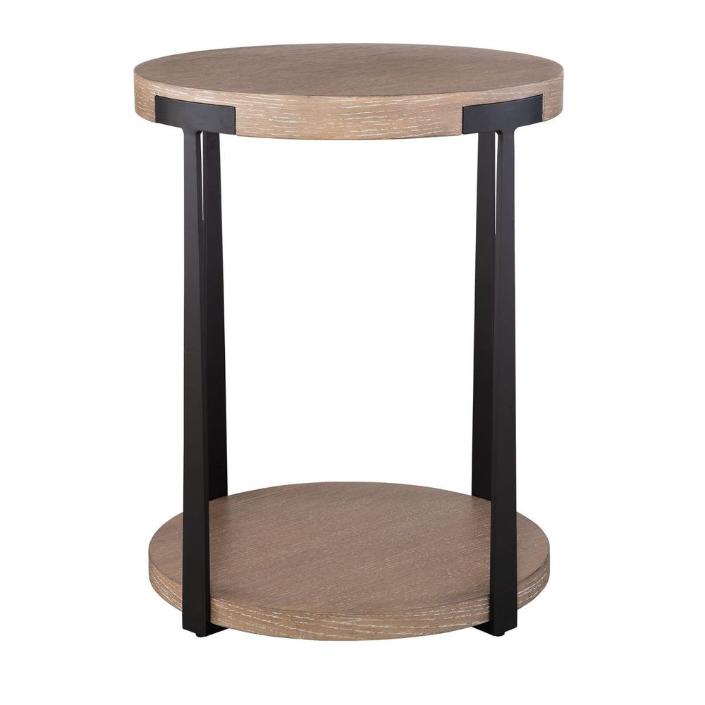Uttermost Palisade Round Side Table