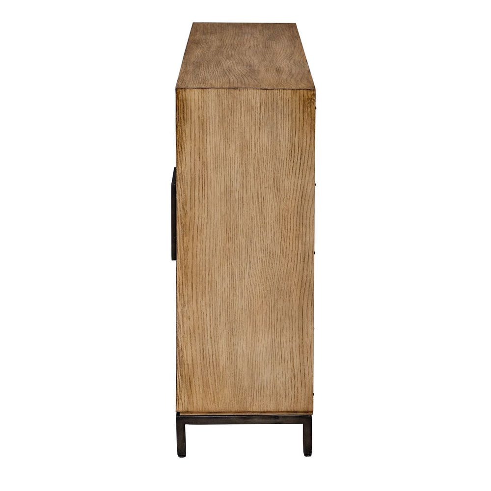 Uttermost Paltrow Burl 2 Door Cabinet