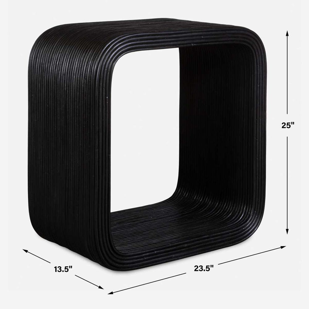Uttermost Compton Rattan Side Table