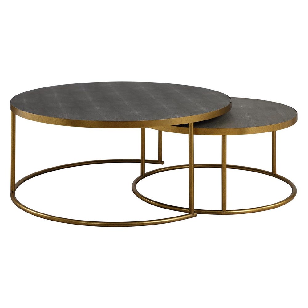 Uttermost Aragon Nesting Coffee Tables - Set of 2