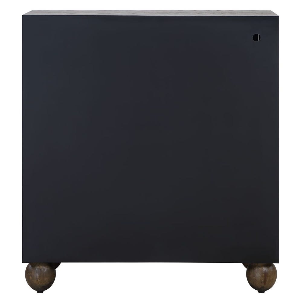 Uttermost Mayenne 2 Door Oak Wood Cabinet