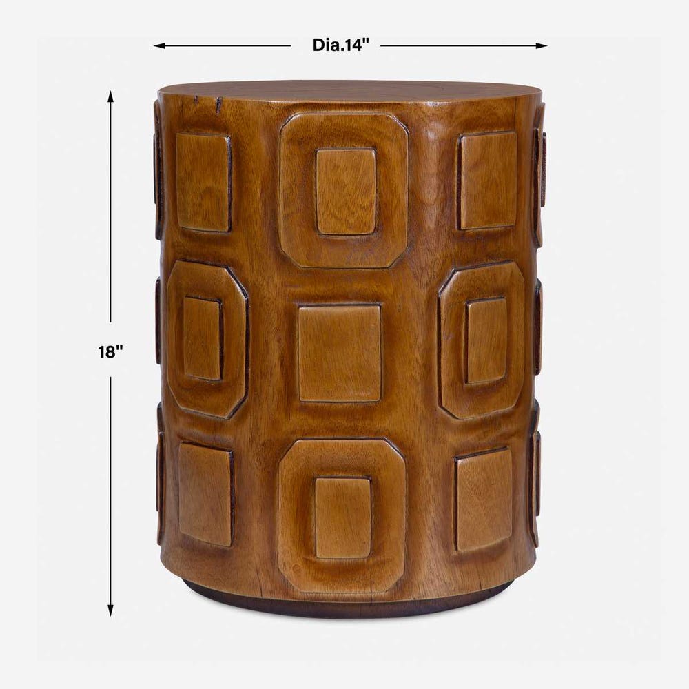 Uttermost Alson Geometric Accent Table