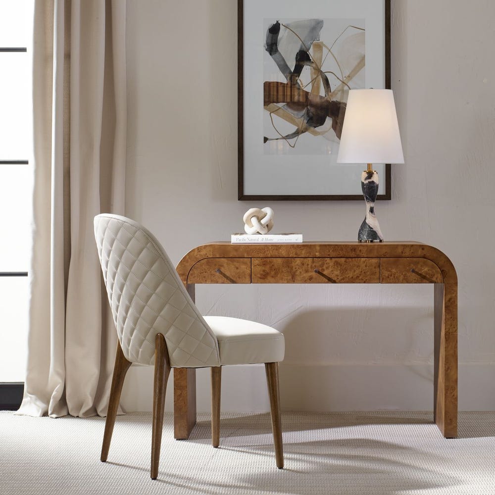 Uttermost Rocco Mappa Burl Desk