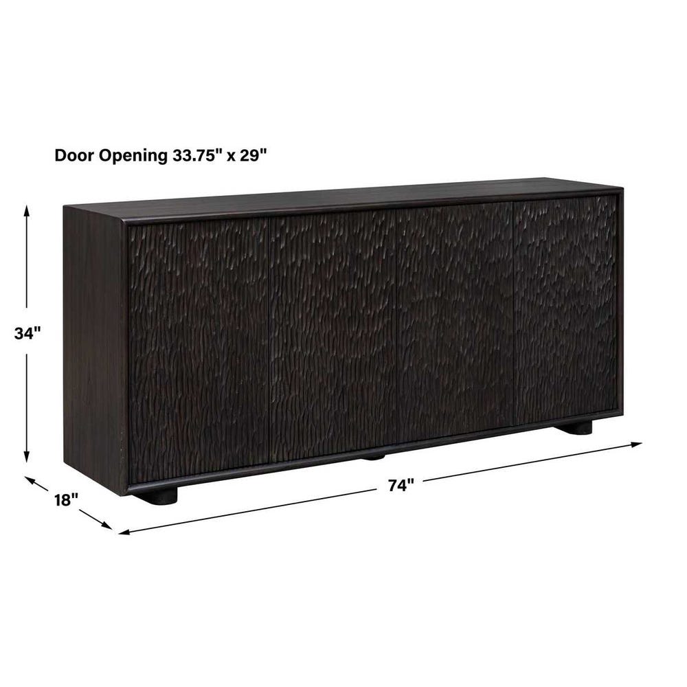 Uttermost Stevenson 4 Door Cabinet