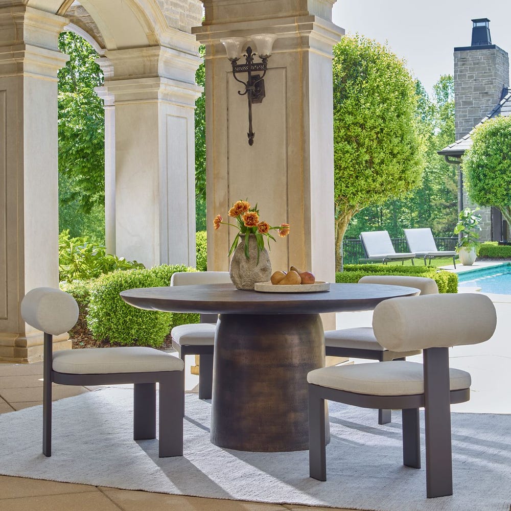 Uttermost Madrone Outdoor Dining Table