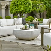 Uttermost Alma Concrete Outdoor Coffee Table