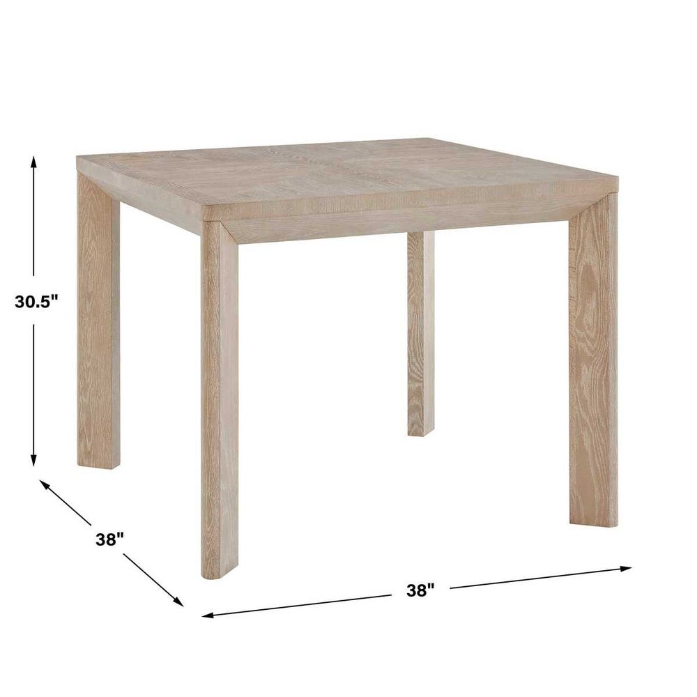 Uttermost Noval Square Dining Game Table