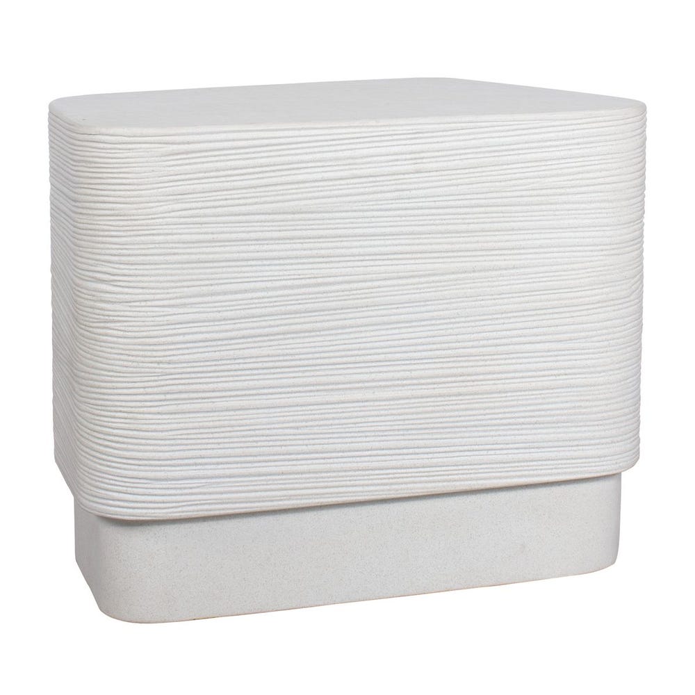 Uttermost Saltwater Concrete Side Table
