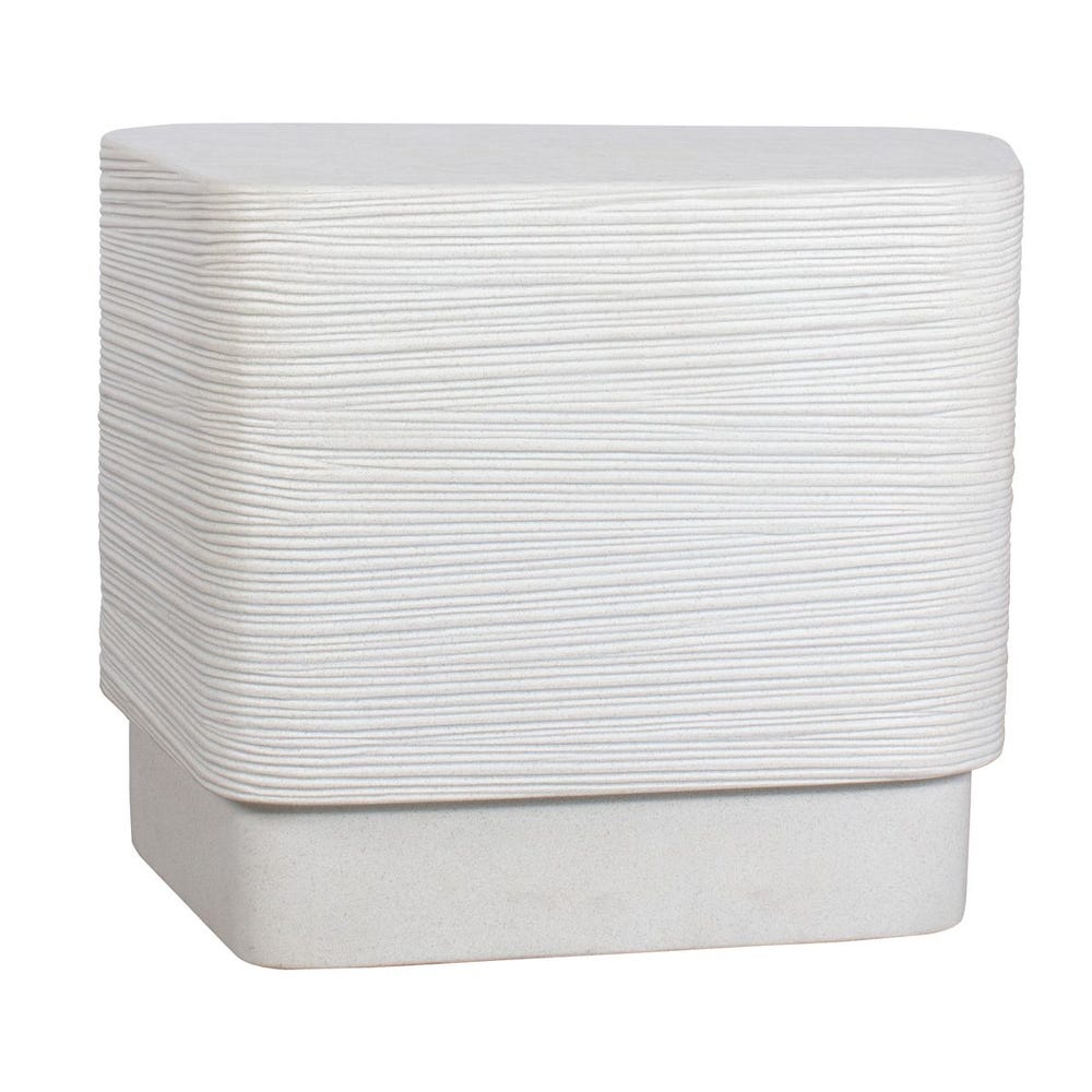 Uttermost Saltwater Concrete Side Table