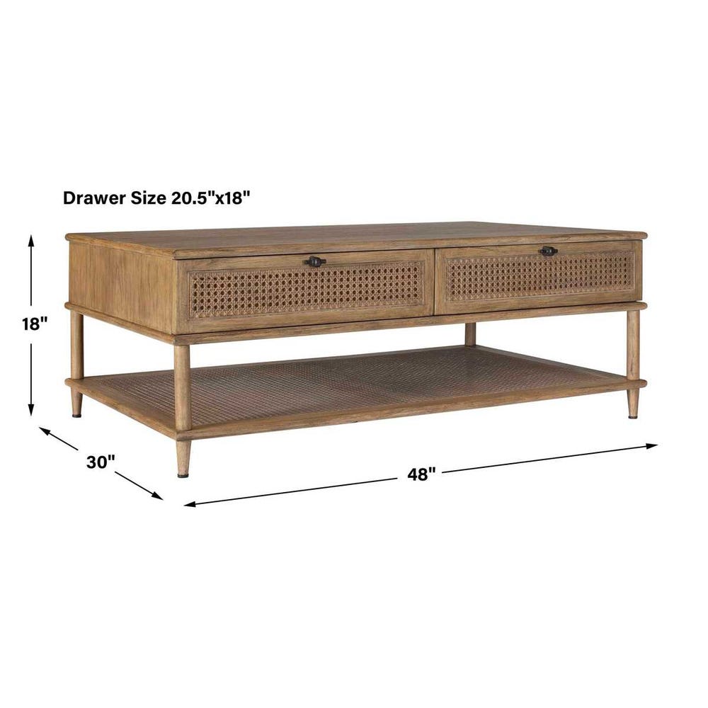 Uttermost Coast Mid-Century Coffee Table