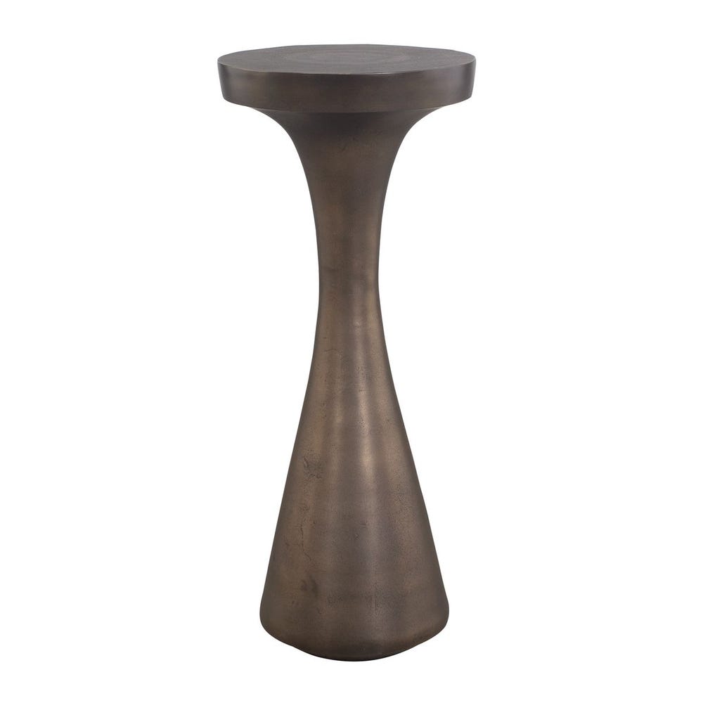 Uttermost Miko Indoor-Outdoor Bronze Drink Table