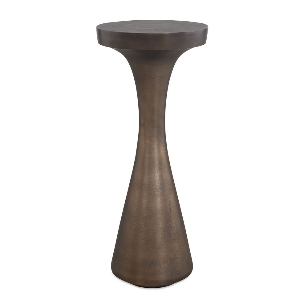Uttermost Miko Indoor-Outdoor Bronze Drink Table