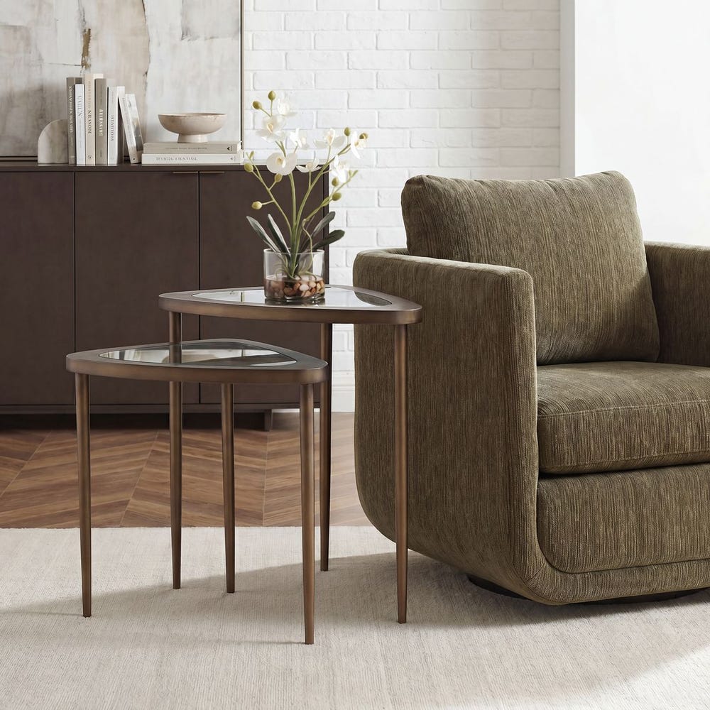Uttermost Millar Curved Nesting Tables - Set of 2