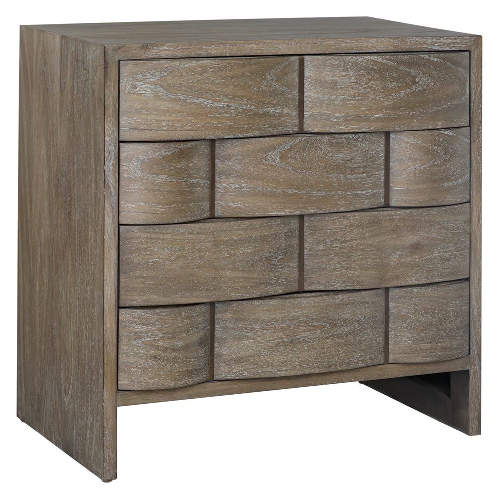 Uttermost Lydon 4 Drawer Brown Finish Chest