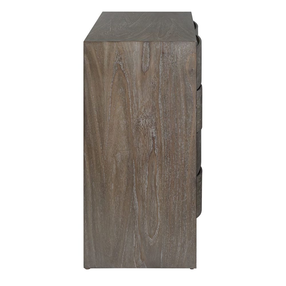 Uttermost Lydon 4 Drawer Brown Finish Chest
