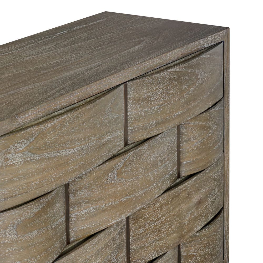 Uttermost Lydon 4 Drawer Brown Finish Chest