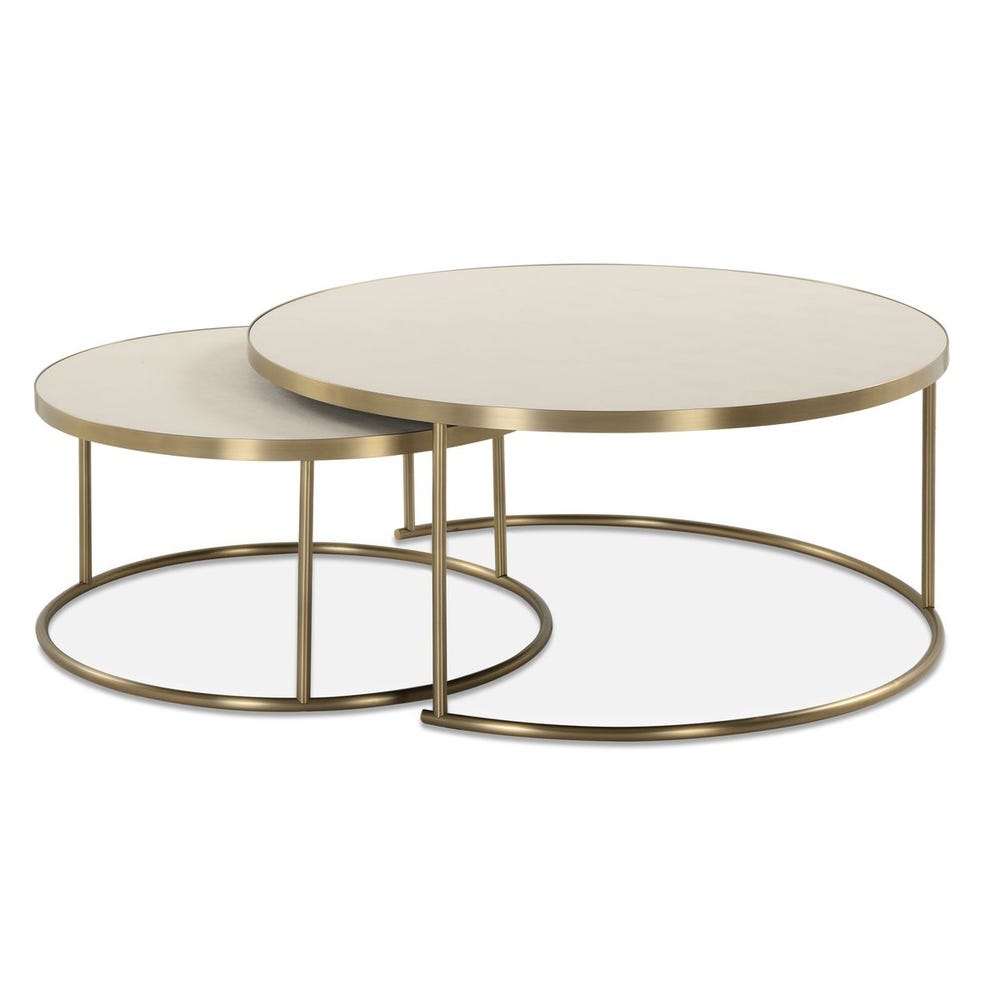 Uttermost Aragon Nesting Coffee Tables - Set of 2