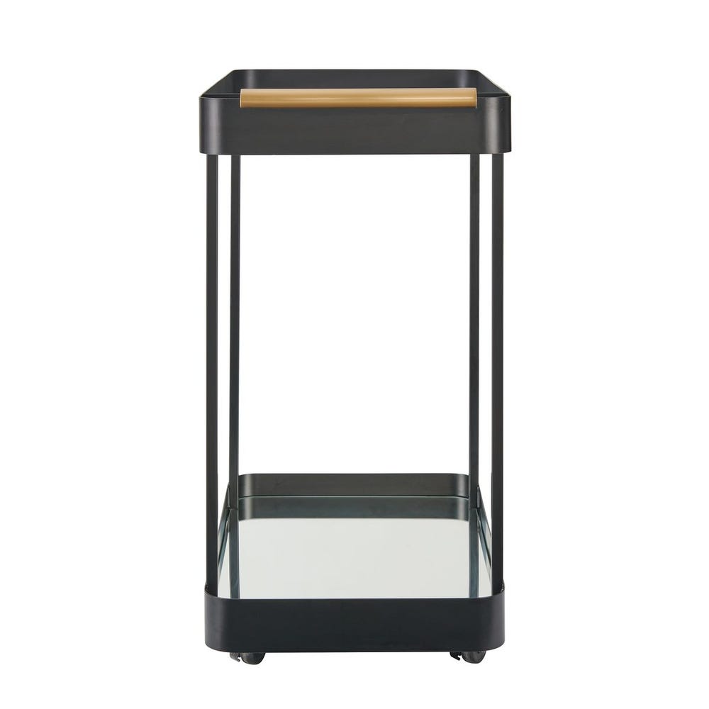 Uttermost Vesper Black Iron Bar Cart