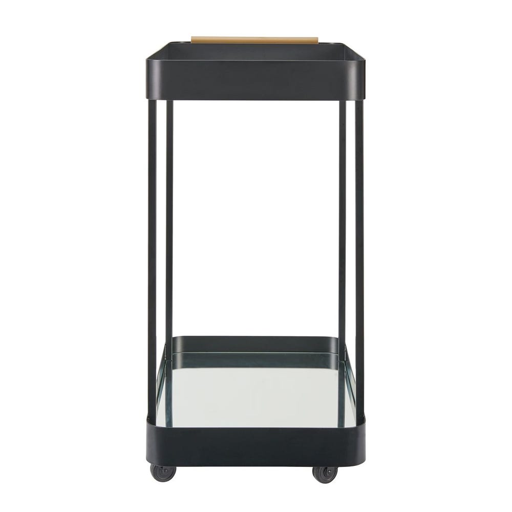 Uttermost Vesper Black Iron Bar Cart