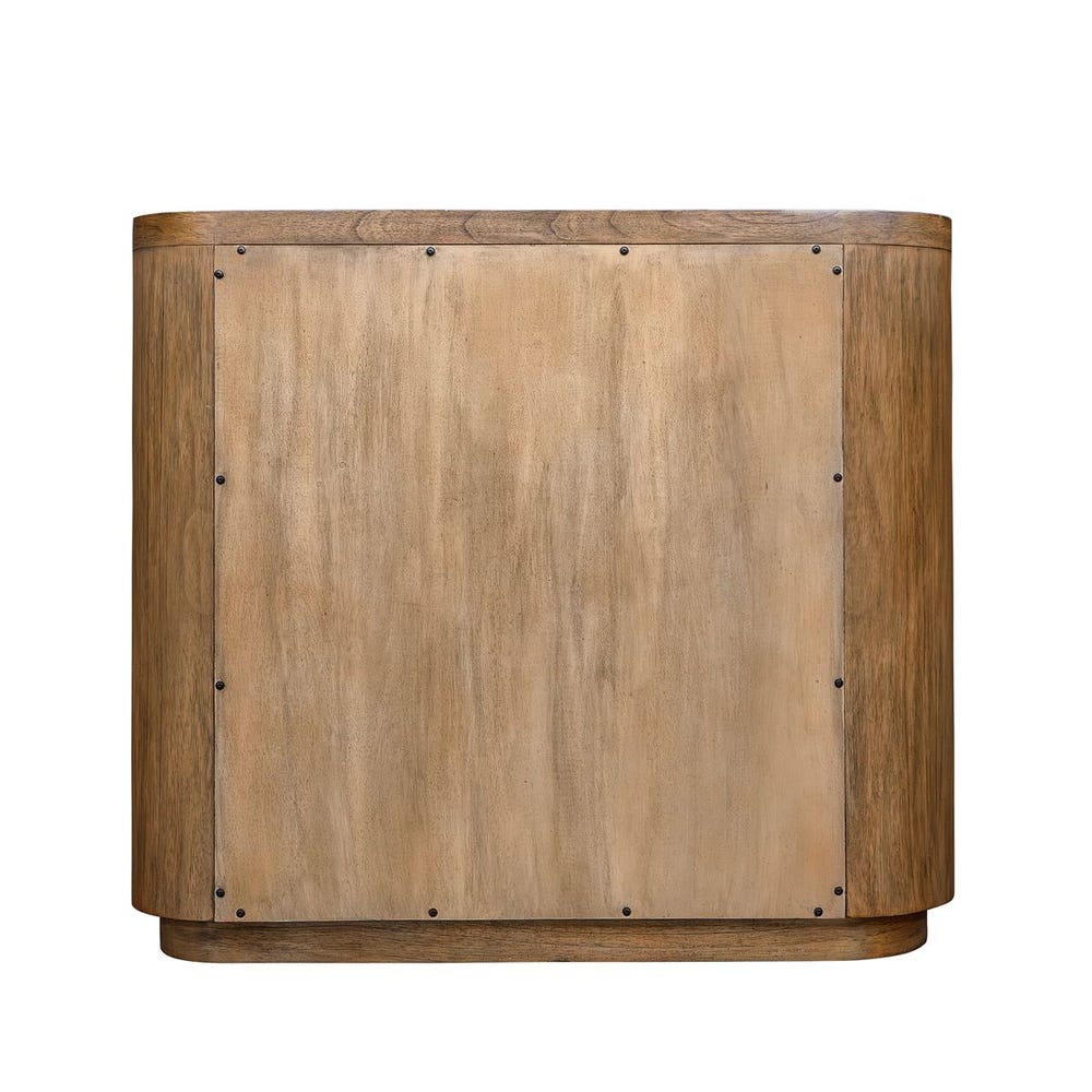 Uttermost Newell Natural Wood 2 Door Cabinet