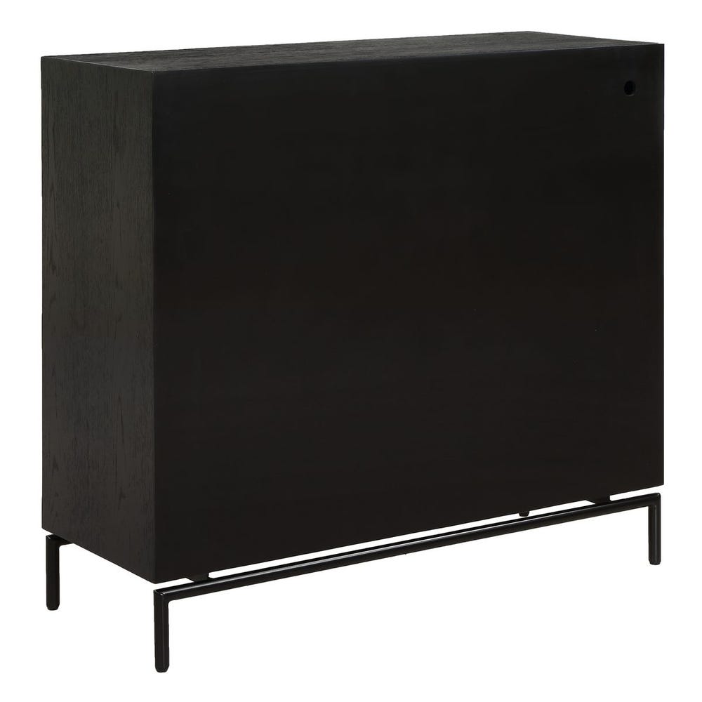 Uttermost Briseis Black 2 Door Cabinet