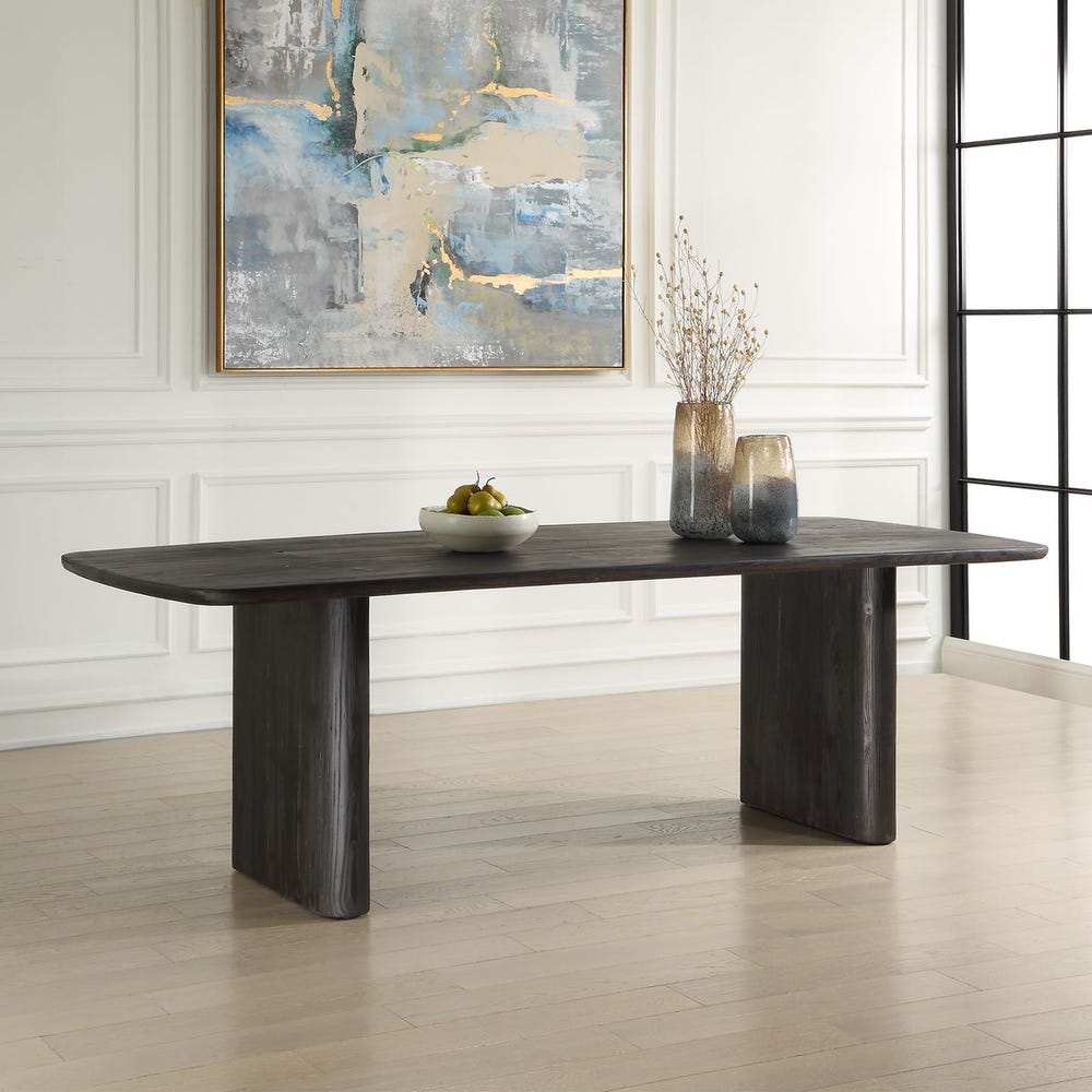 Uttermost Kirin Black Reclaimed Fir Dining Table