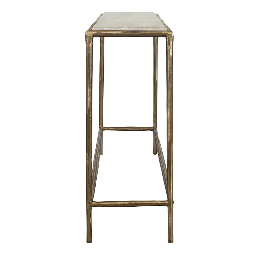 Uttermost Minerva Marble Top Console Table