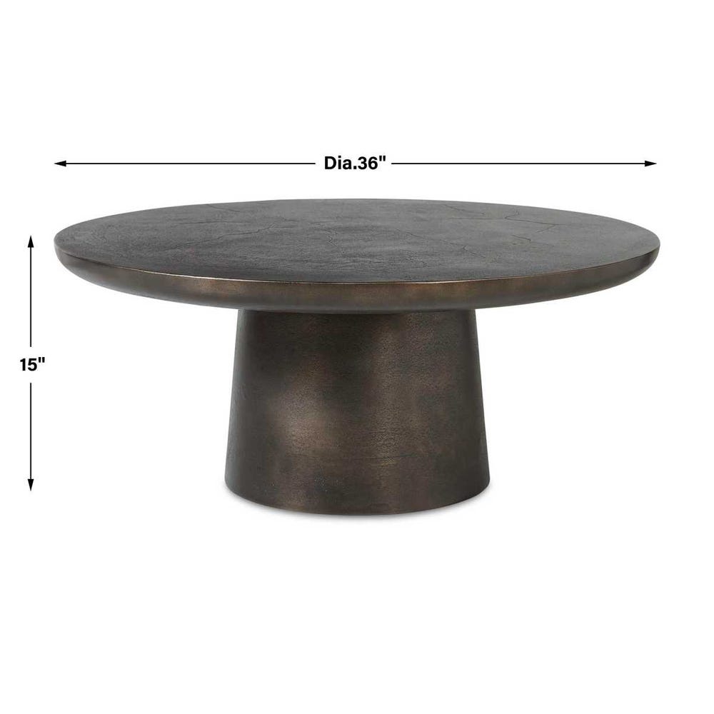 Uttermost Madrone Indoor-Outdoor Bronze Coffee Table