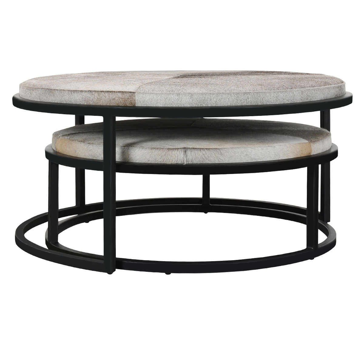 Hayword Hide Set of 2 Nesting Coffee Tables Coffee Tables Classic Home Sparrow Gray , Black Friday Sale Classic Home Furniture Sale, Old Bones Co, Mid Century Furniture Sale, Four Hands Furniture, Black Friday Sale Hayword Hide Set of 2 Nesting Coffee Tables,Gus Sale, Perigold Hayword Hide Set of 2 Nesting Coffee Tables Coffee Tables Black Friday Sale , Perigold Sale Hayword Hide Set of 2 Nesting Coffee Tables,Hayword Hide Set of 2 Nesting Coffee Tables Lulu and Georgia, Burke Decor Sale Hayword Hide Set of