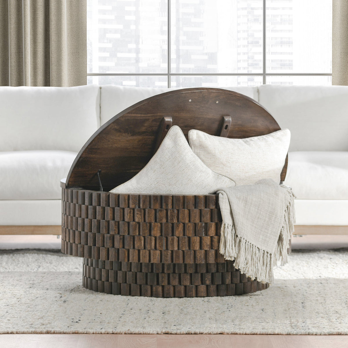 Norwood 40" Round Coffee Table