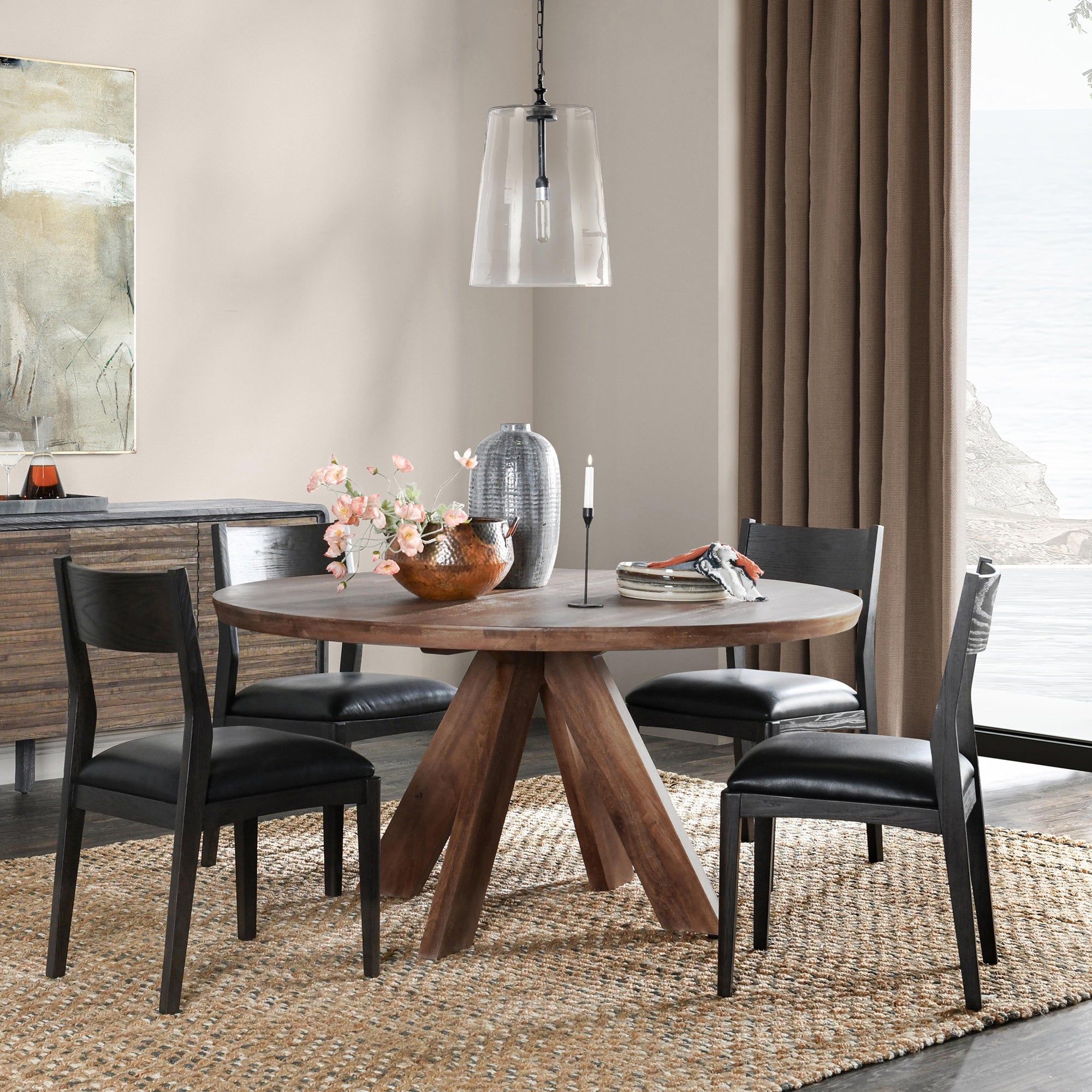 Rodrigo Dining Table - Hickory Brown