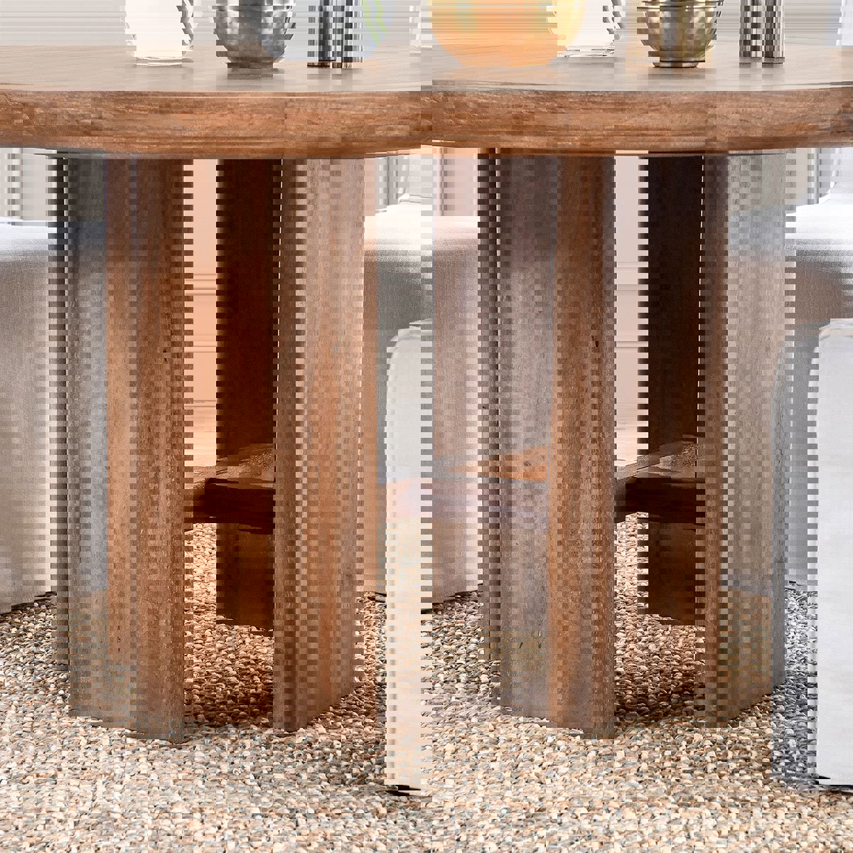 Selena 60" Round Dining Table Dining Tables Classic Home , Black Friday Sale Classic Home Furniture Sale, Old Bones Co, Mid Century Furniture Sale, Four Hands Furniture, Black Friday Sale Selena 60" Round Dining Table,Gus Sale, Perigold Selena 60" Round Dining Table Dining Tables Black Friday Sale , Perigold Sale Selena 60" Round Dining Table,Selena 60" Round Dining Table Lulu and Georgia, Burke Decor Sale Selena 60" Round Dining Table, www.oldbonesco.com